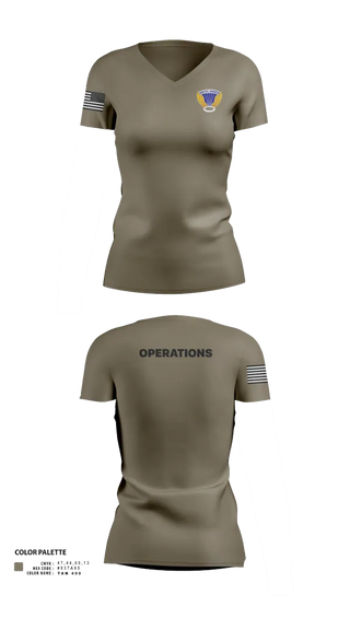 Womens Short Sleeve Vneck Shirt, 2/11 IBCT (ABN), , Teamtime, Team time, sublimation, custom sports apparel, team uniforms, spirit wear, spiritwear, sports uniforms, custom shirts, team store, custom team store, fundraiser sports, apparel fundraiser