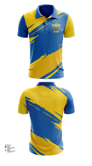 Short Sleeve Performance Polo, CST Strikers, Spirit Store, Teamtime, Team time, sublimation, custom sports apparel, team uniforms, spirit wear, spiritwear, sports uniforms, custom shirts, team store, custom team store, fundraiser sports, apparel fundraiser