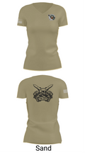 USS Illinois (SSN 786) 55868909 Women's Short Sleeve V-neck Shirt - 84