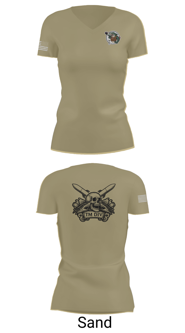 Womens Short Sleeve Vneck Shirt, USS Illinois (SSN 786), , Teamtime, Team time, sublimation, custom sports apparel, team uniforms, spirit wear, spiritwear, sports uniforms, custom shirts, team store, custom team store, fundraiser sports, apparel fundraiser