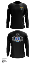 1-143rd airborne infantry regiment 54529572 Long Sleeve Performance Shirt 103