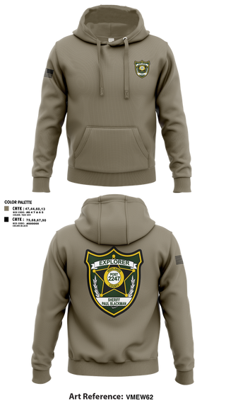Hoodie, Explorer Post 2247, , Teamtime, Team time, sublimation, custom sports apparel, team uniforms, spirit wear, spiritwear, sports uniforms, custom shirts, team store, custom team store, fundraiser sports, apparel fundraiser