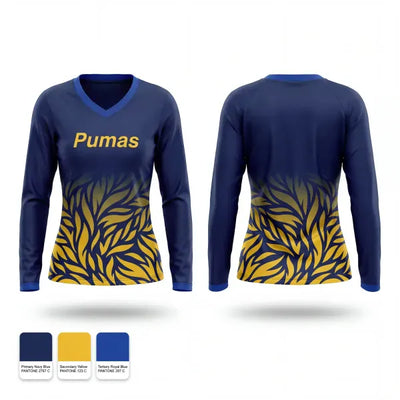 Pumas 3299936 Women's Long Sleeve V-neck Shirt - 1