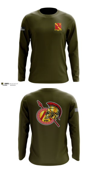 Long Sleeve Performance Shirt, 135th FSC, Army, Teamtime, Team time, sublimation, custom sports apparel, team uniforms, spirit wear, spiritwear, sports uniforms, custom shirts, team store, custom team store, fundraiser sports, apparel fundraiser