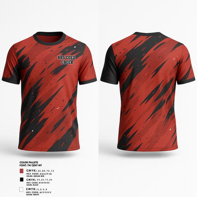 BHS Coed Cheer 25905526 Short Sleeve Performance Shirt - 2