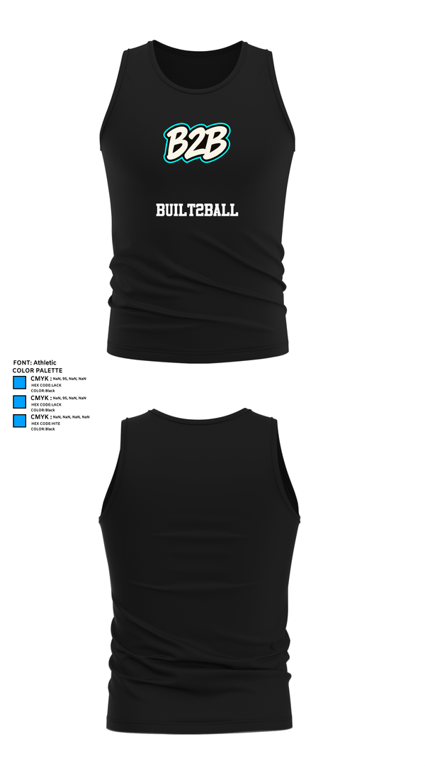 Tank Top, Built2Ball, Women's Basketball, Teamtime, Team time, sublimation, custom sports apparel, team uniforms, spirit wear, spiritwear, sports uniforms, custom shirts, team store, custom team store, fundraiser sports, apparel fundraiser