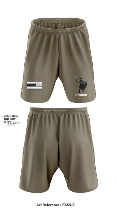 UT NG CD Athletic Shorts With Pockets - 103