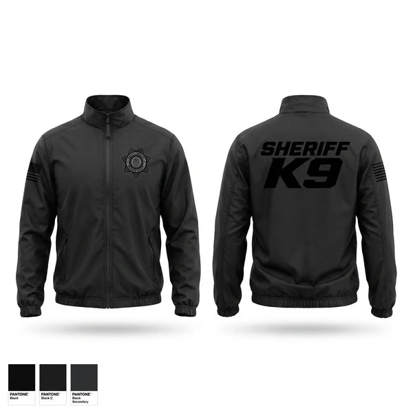 Windbreaker, Sheriff K9, Police, Teamtime, Team time, sublimation, custom sports apparel, team uniforms, spirit wear, spiritwear, sports uniforms, custom shirts, team store, custom team store, fundraiser sports, apparel fundraiser