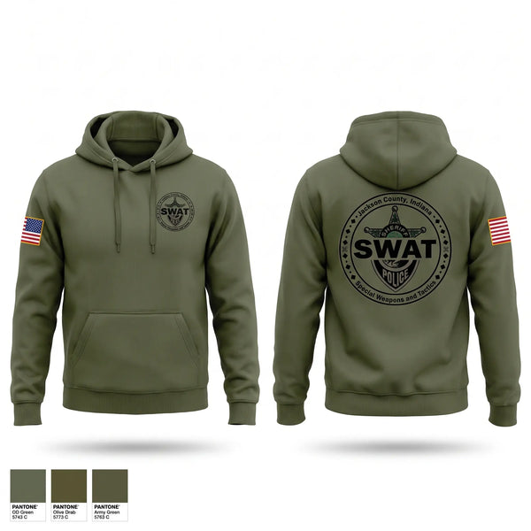 Hoodie, Jackson County Joint SWAT, Police, Teamtime, Team time, sublimation, custom sports apparel, team uniforms, spirit wear, spiritwear, sports uniforms, custom shirts, team store, custom team store, fundraiser sports, apparel fundraiser