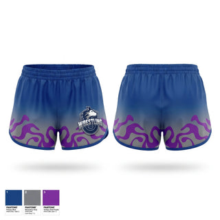 Womens Shorts, Huskies, Wrestling, Teamtime, Team time, sublimation, custom sports apparel, team uniforms, spirit wear, spiritwear, sports uniforms, custom shirts, team store, custom team store, fundraiser sports, apparel fundraiser