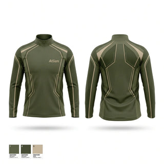 Quarter Zip Jacket, Atlien, Baseball, Teamtime, Team time, sublimation, custom sports apparel, team uniforms, spirit wear, spiritwear, sports uniforms, custom shirts, team store, custom team store, fundraiser sports, apparel fundraiser