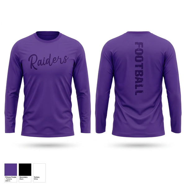 Long Sleeve Performance Shirt, CR Football, , Teamtime, Team time, sublimation, custom sports apparel, team uniforms, spirit wear, spiritwear, sports uniforms, custom shirts, team store, custom team store, fundraiser sports, apparel fundraiser