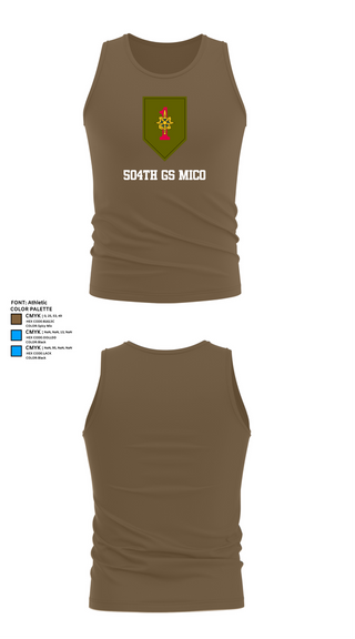 Tank Top, 504th GS MICO, , Teamtime, Team time, sublimation, custom sports apparel, team uniforms, spirit wear, spiritwear, sports uniforms, custom shirts, team store, custom team store, fundraiser sports, apparel fundraiser