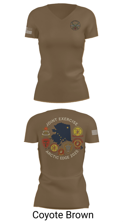 RCKT BTRY D 2nd BN 14th MAR 78897575 Women's Short Sleeve V-neck Shirt - 8