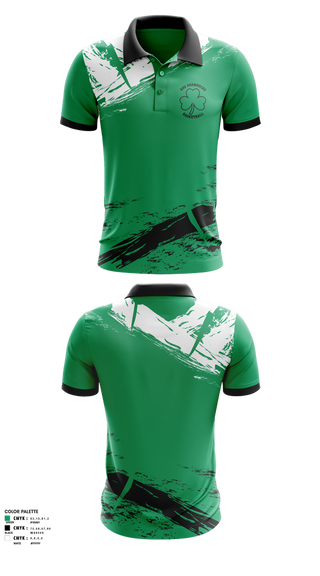 Short Sleeve Performance Polo, Shamrocks, Women's Basketball, Teamtime, Team time, sublimation, custom sports apparel, team uniforms, spirit wear, spiritwear, sports uniforms, custom shirts, team store, custom team store, fundraiser sports, apparel fundraiser