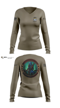 24TH MDSB Women's Long Sleeve V-neck Shirt - 26