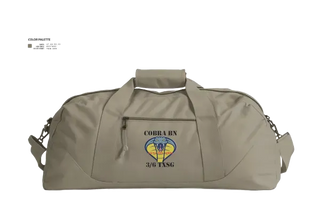 Duffle Bag, 3BN/6BDE Cobras, Army, Teamtime, Team time, sublimation, custom sports apparel, team uniforms, spirit wear, spiritwear, sports uniforms, custom shirts, team store, custom team store, fundraiser sports, apparel fundraiser