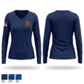 Seven Mile Fire&EMS Women's Long Sleeve V-neck Shirt - 1