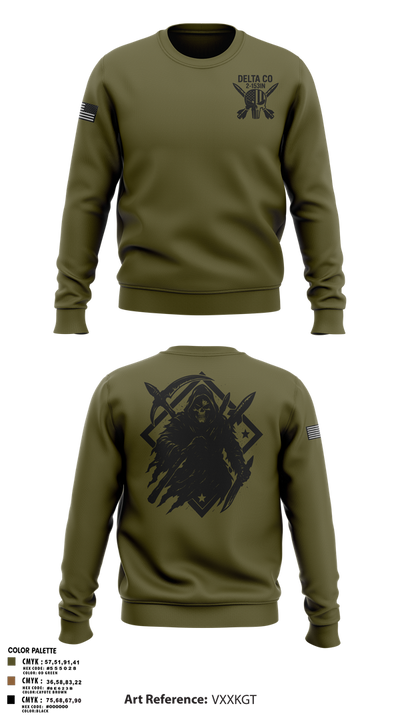 D CO 2-153 Crew Neck Sweatshirt - 1