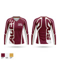 Panthers Track Club Women's Long Sleeve V-neck Shirt - 1