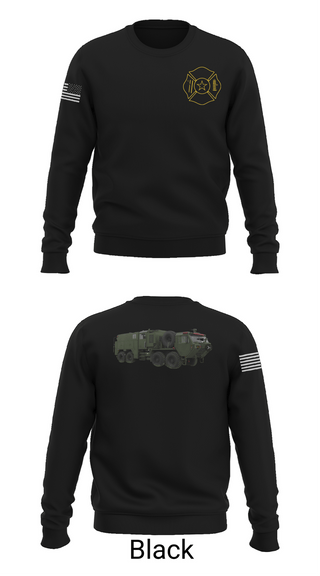 Crew Neck Sweatshirt, 467 ENGINEER DETACHMENT FIREFIGHTER, Fire Department, Teamtime, Team time, sublimation, custom sports apparel, team uniforms, spirit wear, spiritwear, sports uniforms, custom shirts, team store, custom team store, fundraiser sports, apparel fundraiser