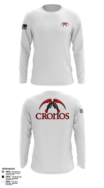 Cronos 94910133 Long Sleeve Performance Shirt 2