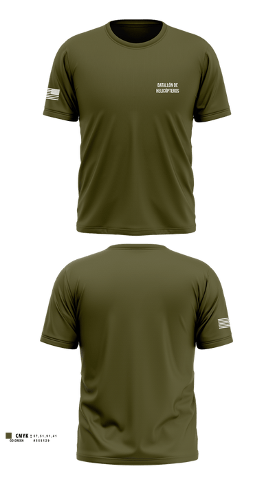 Batallón de Helicópteros 23018890 Short Sleeve Performance Shirt - 1