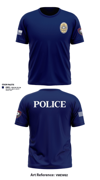 Short Sleeve Performance Shirt, LACY LAKEVIEW POLICE, Police, Teamtime, Team time, sublimation, custom sports apparel, team uniforms, spirit wear, spiritwear, sports uniforms, custom shirts, team store, custom team store, fundraiser sports, apparel fundraiser