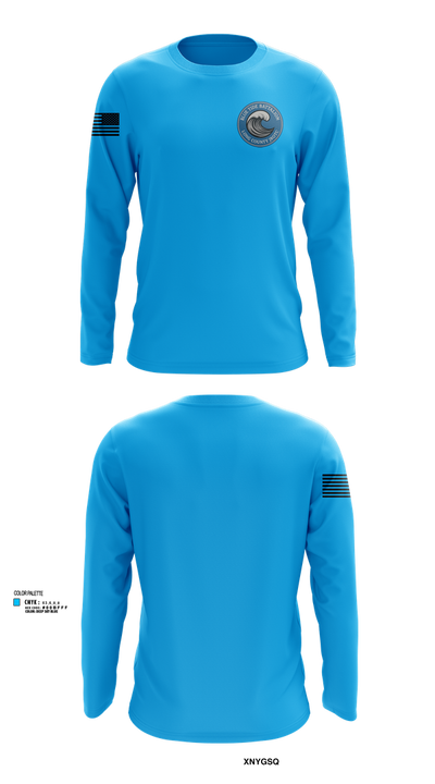 Blue Tide Battalion 71276449 Long Sleeve Performance Shirt 102
