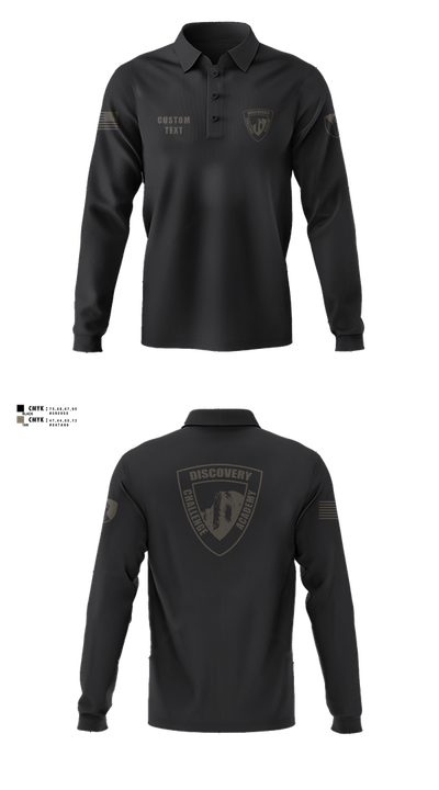 Discovery ChalleNGe Academy 60550316 Long Sleeve Performance Polo - 5
