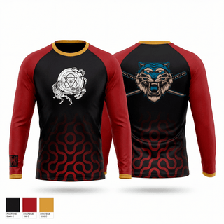Long Sleeve Rash Guard Shirt, Quest Academy, , Teamtime, Team time, sublimation, custom sports apparel, team uniforms, spirit wear, spiritwear, sports uniforms, custom shirts, team store, custom team store, fundraiser sports, apparel fundraiser