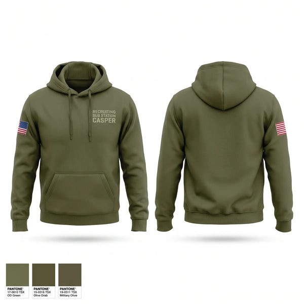 Hoodie, Recruiting Sub Station Casper, Marines, Teamtime, Team time, sublimation, custom sports apparel, team uniforms, spirit wear, spiritwear, sports uniforms, custom shirts, team store, custom team store, fundraiser sports, apparel fundraiser