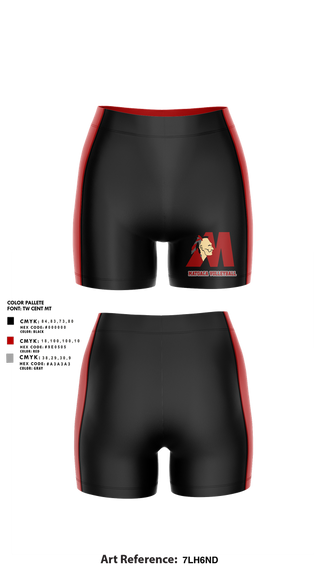 Womens Shorts, Matoaca High School Volleyball, Women's Volleyball, Teamtime, Team time, sublimation, custom sports apparel, team uniforms, spirit wear, spiritwear, sports uniforms, custom shirts, team store, custom team store, fundraiser sports, apparel fundraiser