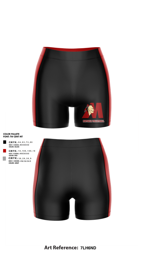 Womens Shorts, Matoaca High School Volleyball, Women's Volleyball, Teamtime, Team time, sublimation, custom sports apparel, team uniforms, spirit wear, spiritwear, sports uniforms, custom shirts, team store, custom team store, fundraiser sports, apparel fundraiser