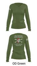 Delta Co. 1-3 AB 28832353 Women's Long Sleeve V-neck Shirt - 57
