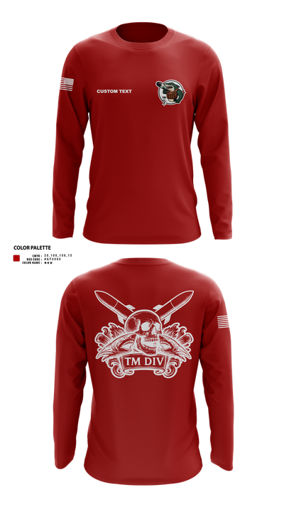 USS Illinois (SSN 786) 55868909 Long Sleeve Performance Shirt 102