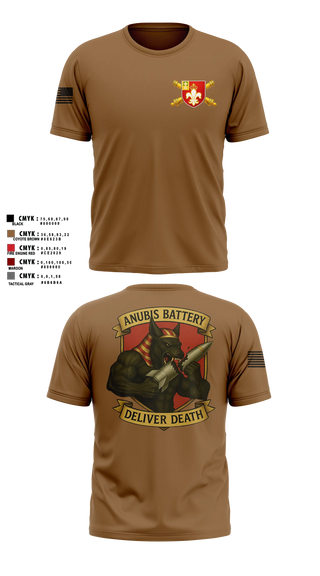 Short Sleeve Performance Shirt, Anubis Battery, 3-12 FA, Army, Teamtime, Team time, sublimation, custom sports apparel, team uniforms, spirit wear, spiritwear, sports uniforms, custom shirts, team store, custom team store, fundraiser sports, apparel fundraiser