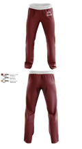 Whittier Crimson Knights 84805386 Sweatpants - 1