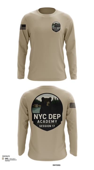 Session 17 academy class Long Sleeve Performance Shirt 101