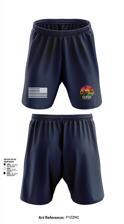 USSOUTHCOM FCPOA 52143892 Athletic Shorts With Pockets - 1