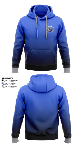 Hoodie, Pasquotank County Panthers, Track & Field, Teamtime, Team time, sublimation, custom sports apparel, team uniforms, spirit wear, spiritwear, sports uniforms, custom shirts, team store, custom team store, fundraiser sports, apparel fundraiser