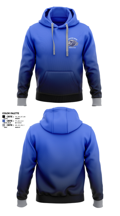 Pasquotank County Panthers 65448582 Hoodie - 2