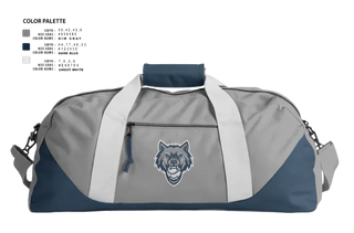 Duffle Bag, Eagle River Wolves, Baseball, Teamtime, Team time, sublimation, custom sports apparel, team uniforms, spirit wear, spiritwear, sports uniforms, custom shirts, team store, custom team store, fundraiser sports, apparel fundraiser