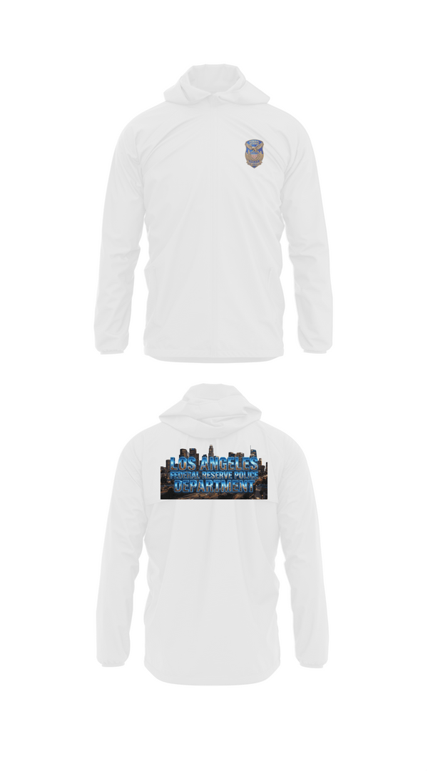 Windbreaker, Federal Reserve Police DTLA, Police, Teamtime, Team time, sublimation, custom sports apparel, team uniforms, spirit wear, spiritwear, sports uniforms, custom shirts, team store, custom team store, fundraiser sports, apparel fundraiser