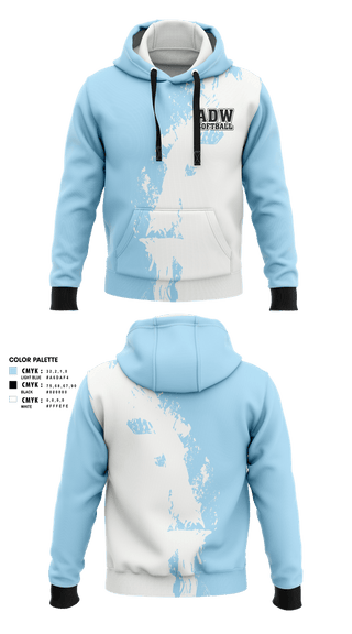 Hoodie, ADW, Softball, Teamtime, Team time, sublimation, custom sports apparel, team uniforms, spirit wear, spiritwear, sports uniforms, custom shirts, team store, custom team store, fundraiser sports, apparel fundraiser