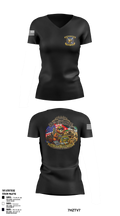 37TH Women's Short Sleeve V-neck Shirt - 5