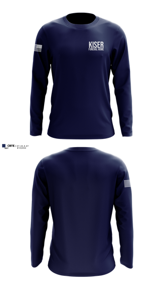 Long Sleeve Performance Shirt, Kiser Funeral Home, , Teamtime, Team time, sublimation, custom sports apparel, team uniforms, spirit wear, spiritwear, sports uniforms, custom shirts, team store, custom team store, fundraiser sports, apparel fundraiser