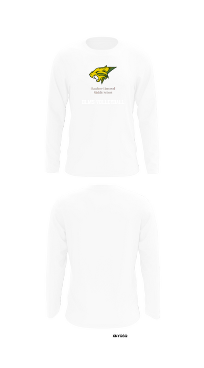 BLMS Volleyball 3747132 Long Sleeve Performance Shirt 8