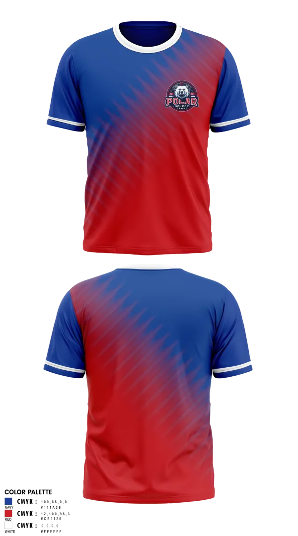 Short Sleeve Performance Shirt, Polar Select, Ice Hockey, Teamtime, Team time, sublimation, custom sports apparel, team uniforms, spirit wear, spiritwear, sports uniforms, custom shirts, team store, custom team store, fundraiser sports, apparel fundraiser