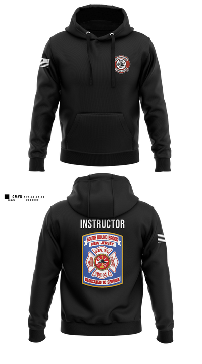 South bound brook training division 12410135 Hoodie - 1